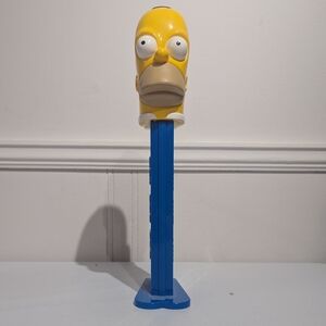 HOMER SIMPSON PEZ, Giant 13 Inch Homer Simpson Vintage Pez